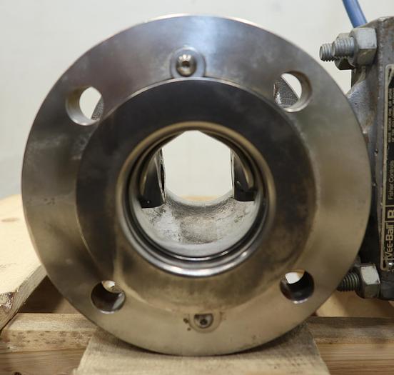 Used Fisher 3" V150 Series B Air Operated Vee Ball Valve #46265