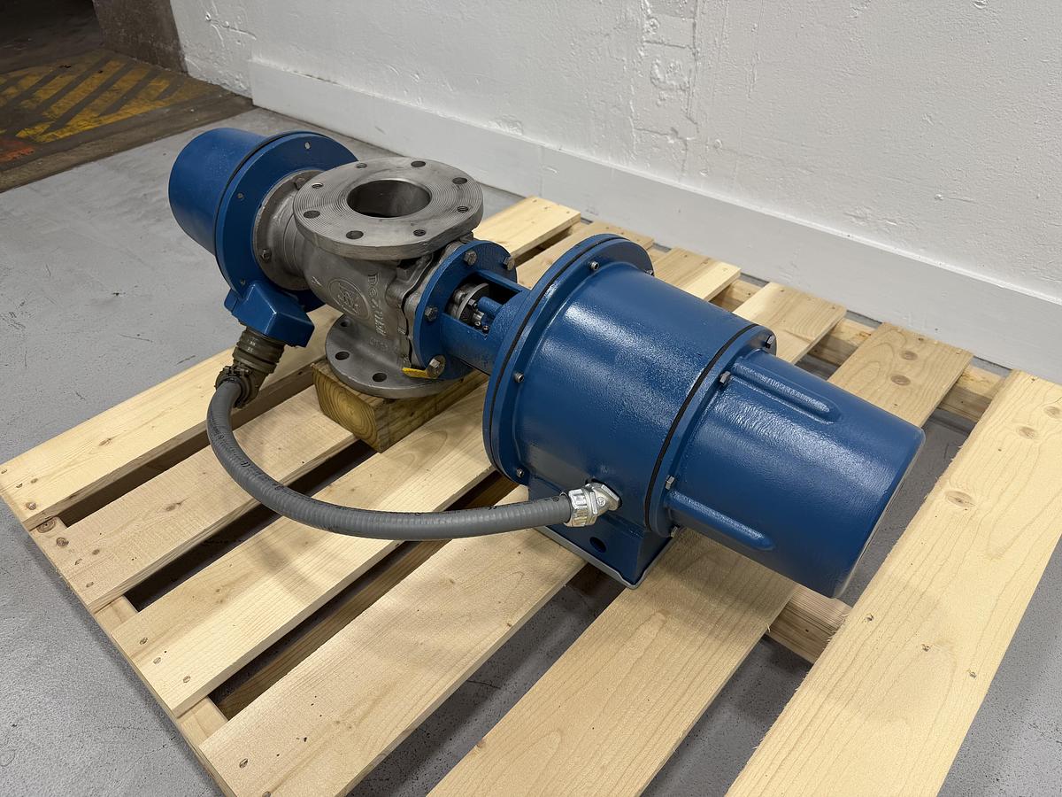 Unused Dezurik 4" Electronic Basis Weight Valve #46871