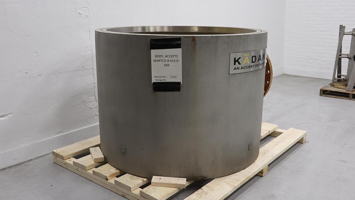 Used Black Clawson UV600 Pressure Screen Housing #47230