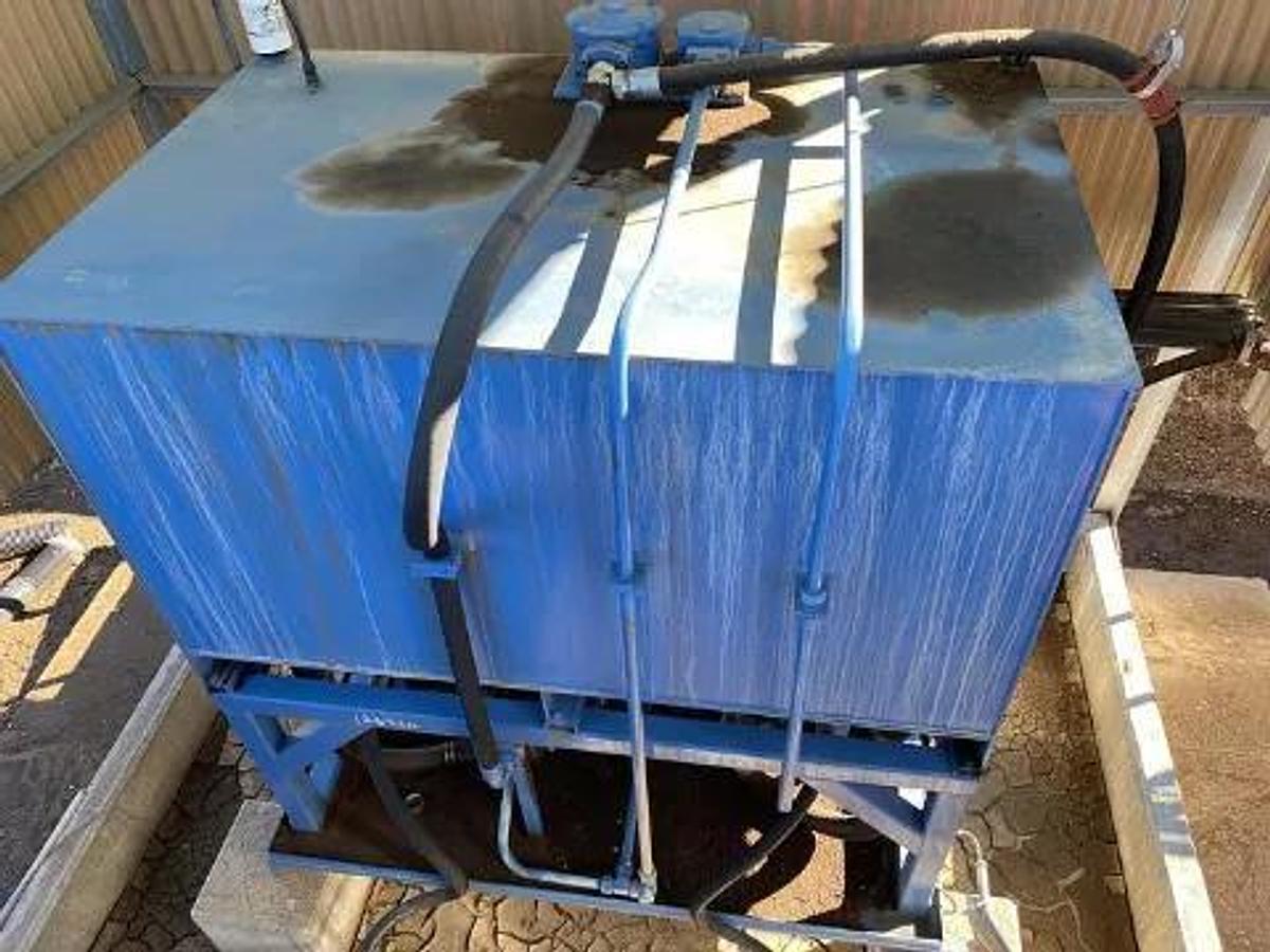 Used Bruks 70' Back-On Truck Dump with Optimized Smooth Cargo Flow Receiving Hopper #47308