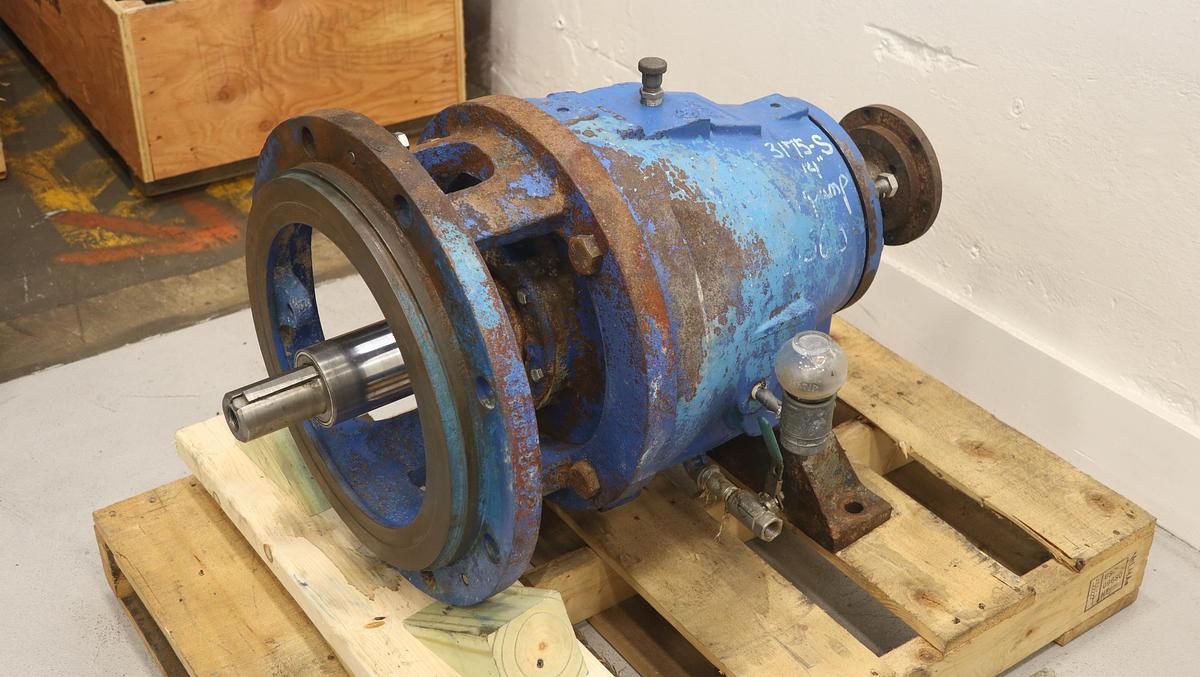 Used Goulds 3175 S Power End With 14" Diameter Frame Adapter #47073