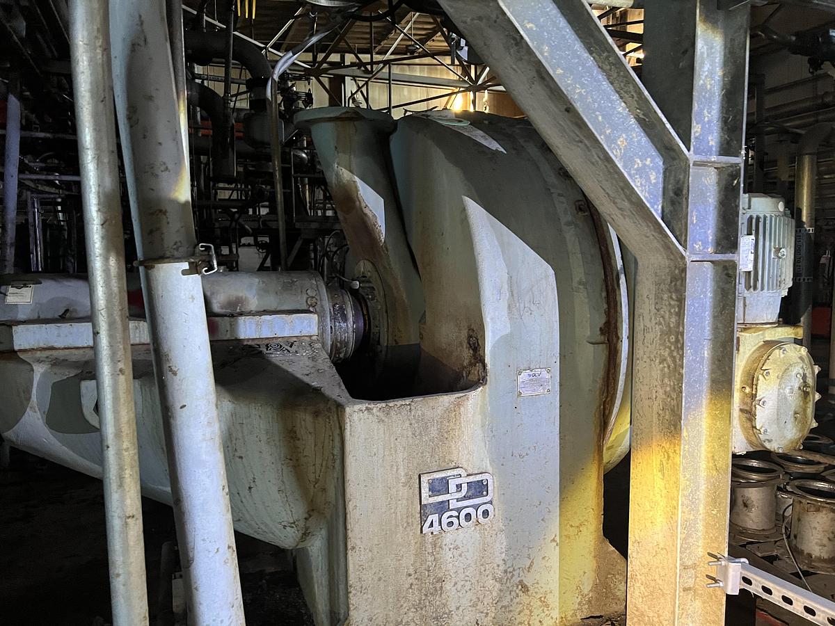 Refurbished Valmet DD4600 42/46" Disc Refiner #47727