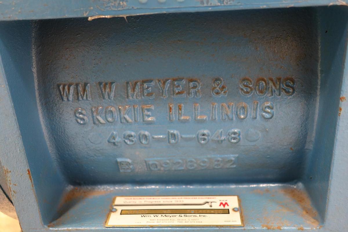 Unused William Meyer & Son RAL-121 10x10 Air Lock Feeder #47740