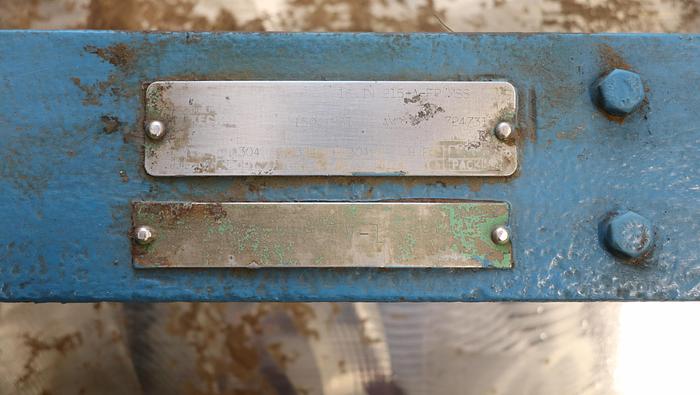 Refurbished Dezurik 16" Air Operated Through Gate Valve #45393