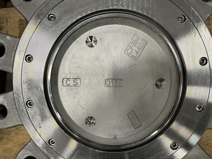 Refurbished Jamesbury Model C 8" Air Operated Butterfly Valve #46431