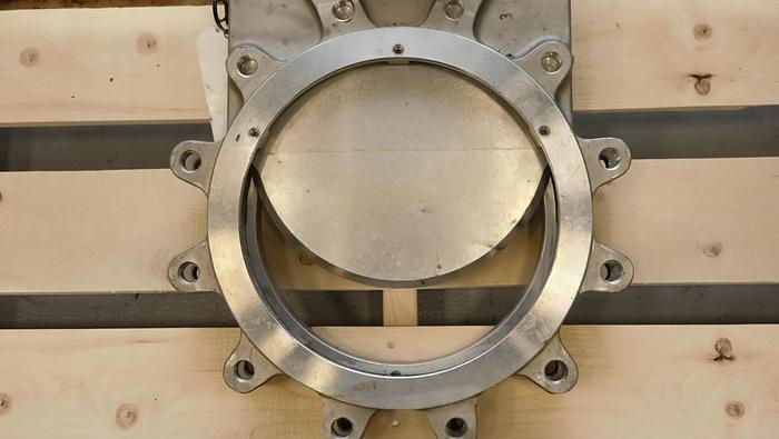 Used Keystone 12" Hand Operated Knife Gate Valve #45927
