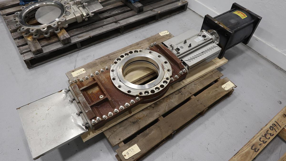 Unused Stafsjo 12" Air Operated Through Gate Valve #47278