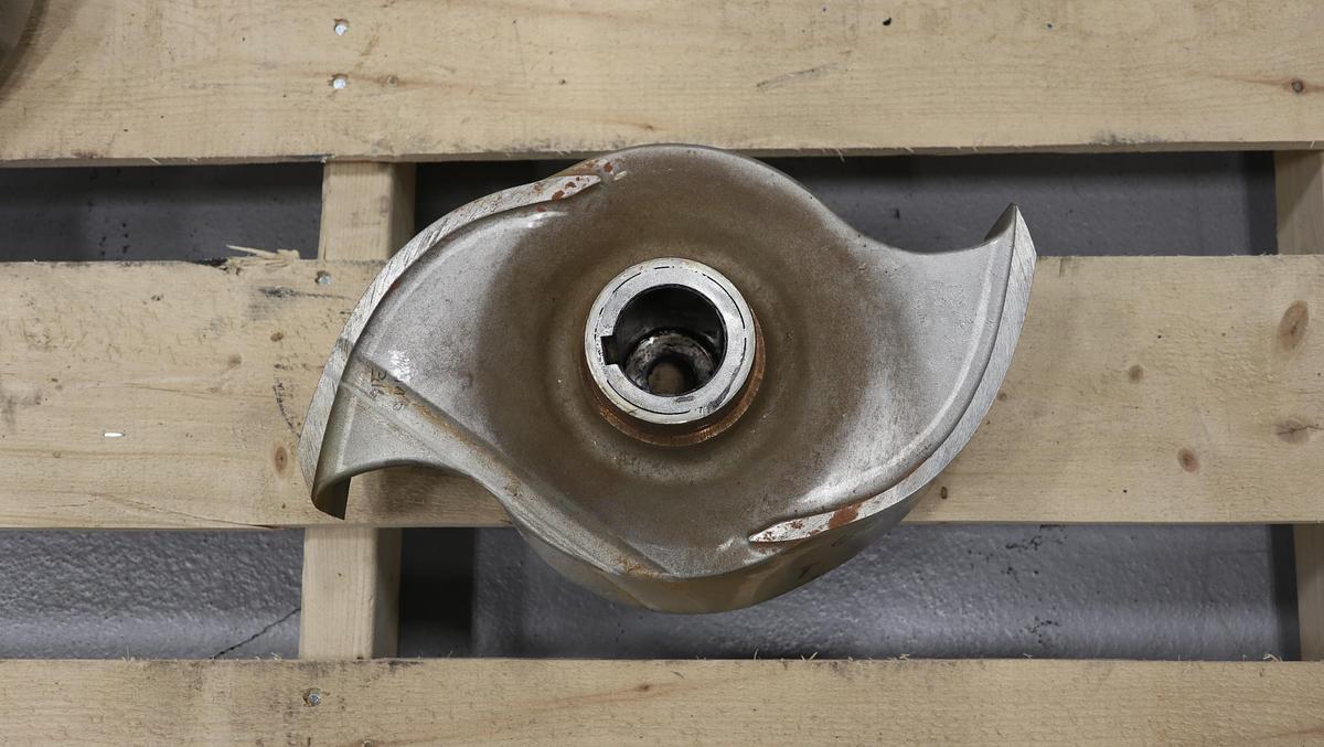 Used Goulds 3175 6x8x14 & 6x12x14 Pump 2-Vane Impeller #47084