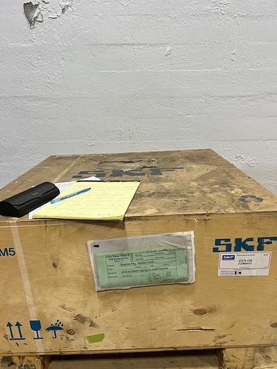 Used 1 Lot of Beloit MR-48 Spare Parts, Timken H9 Bearings, SKF SAF48KA-17U Housing and Taconite Seal Rings #39385