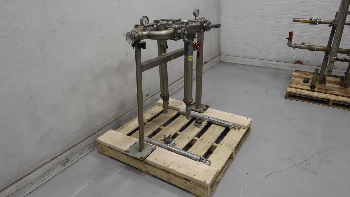 Used Kadant AES 770B 2-Bank Canister Filter #46831