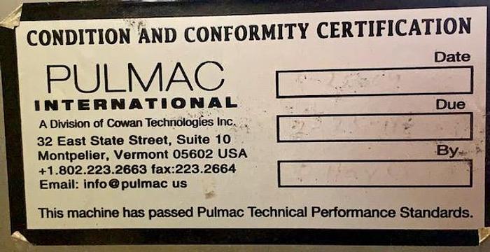 Used Pulmac ASF Automatic Sheet Former #44597
