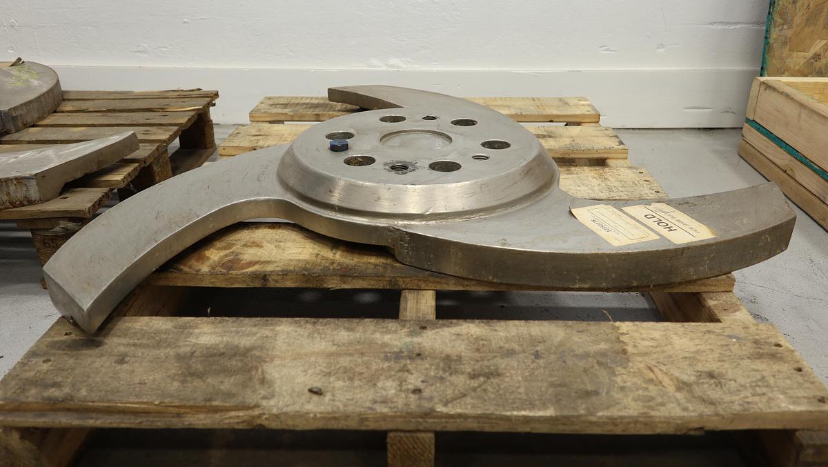 Unused Voith CMV 10 Contaminex 3-Vane Rotor #47013