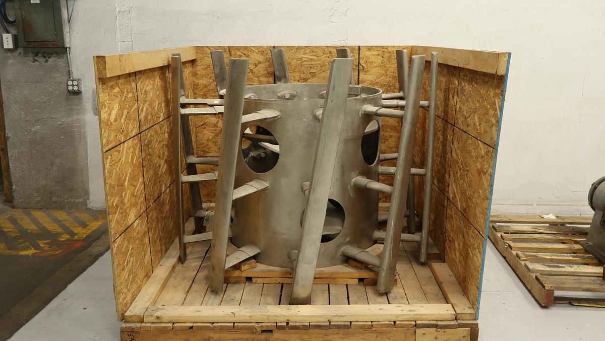 Unused Black Clawson UV800 10-Foil Rotor #46622