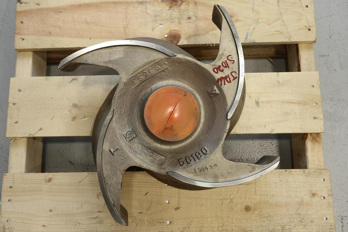 Unused Goulds 3175 8x10x18H/8x18x18H 4-Vane Impeller #47513
