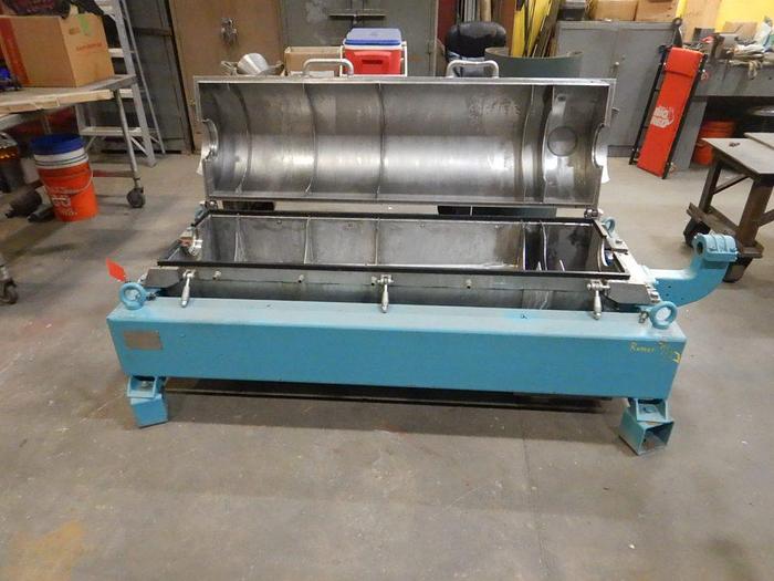 Used REBUILT ALFA LAVAL NX418 STAINLESS STEEL DECANTER CENTRIFUGE #45248