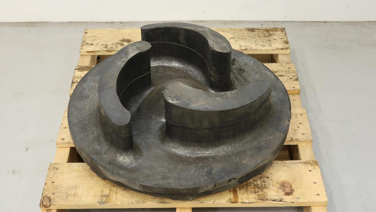 Unused Weir 3-Vane Impeller For Galigher 6X8 6VRG200 Slurry Pump #46988