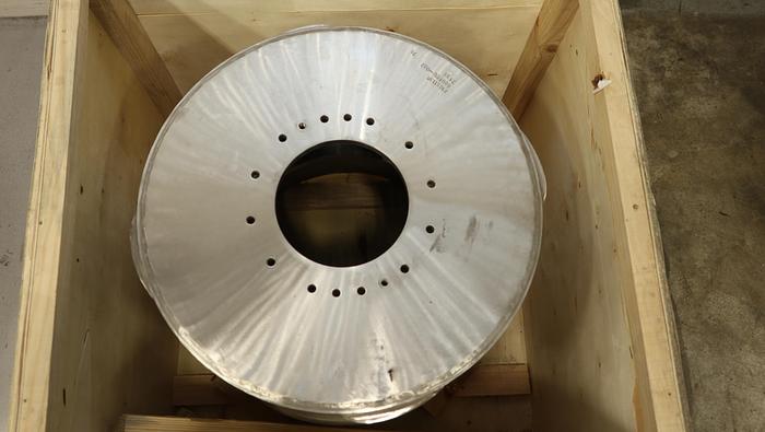 Unused Kadant UV300 Stainless Steel Pressure Screen Rotor #46040