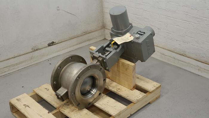 Unused Beck 6" Vee Ball Valve #46348