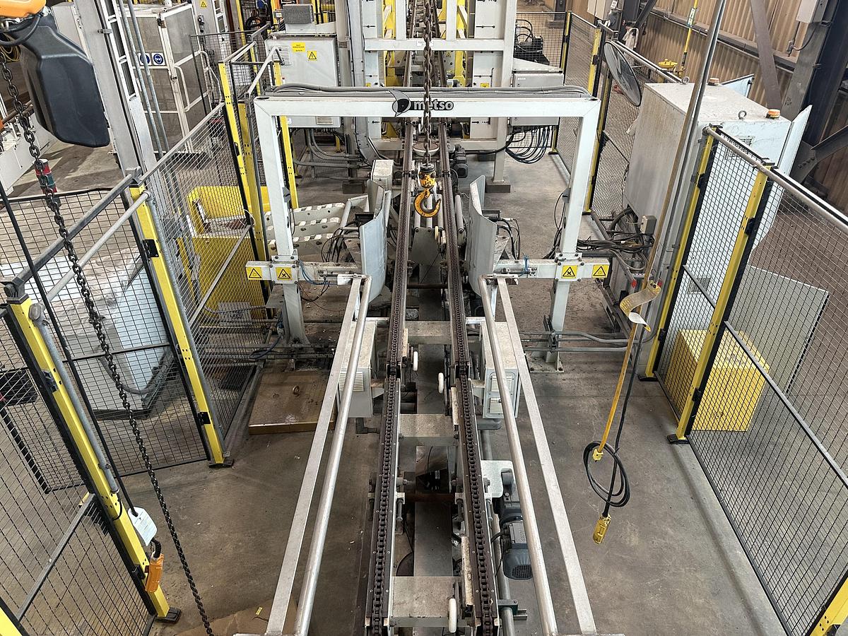 Used METSO Bale Forming & Bale Handling System