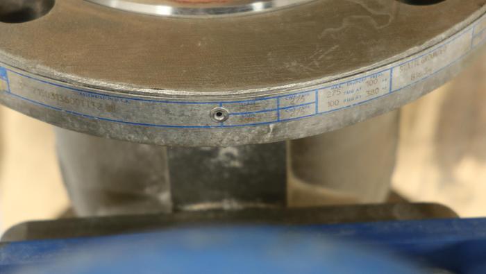 Used Jamesbury 3" Air Operated Ball Valve #45335