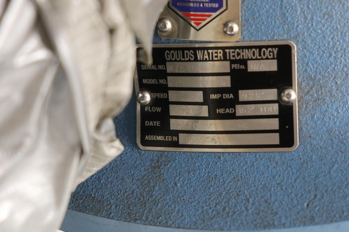 Used Goulds Water Technology 14RHMC/2STG Vertical Pump #47588