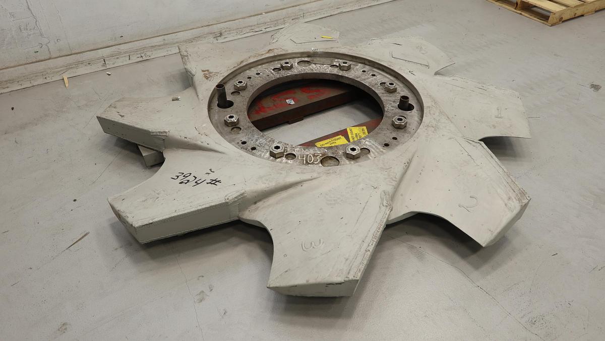 Refurbished Black Clawson 8-Vane Vokes Rotor #46652