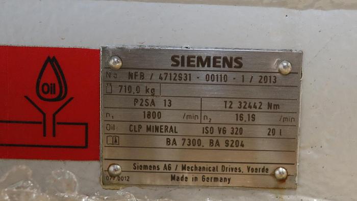 Unused SIEMENS P2SA 13 Planetary Helical Gear Drive Unit #46188