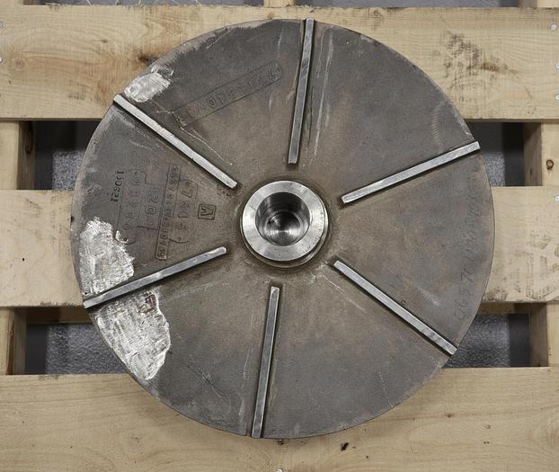 Used Warren 8SM018 17.625" Diameter 9-Vane Impeller #45843