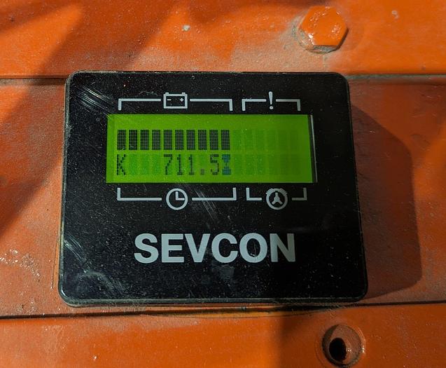 Used RICO R-LPRH-R-120 ELECTRIC UPRIGHT RIDE-ON ROLL HANDLER #45477