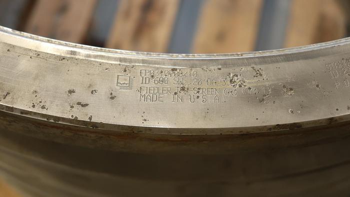 Used Black Clawson UV 300 Pressure Screen Basket #44881