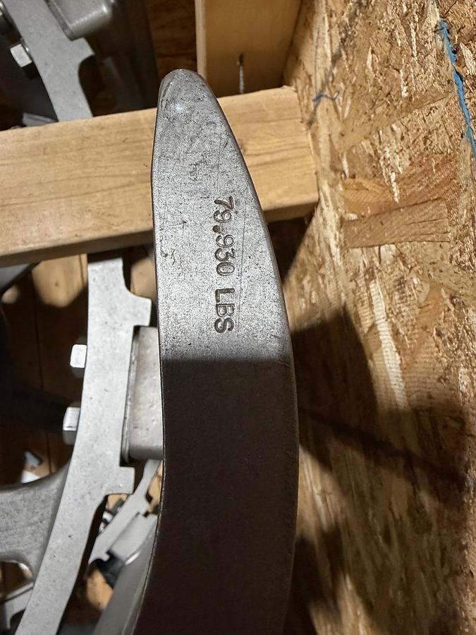 Unused GL&V M-50 Horizontal Pressure Screen 10-Foil Rotor #46784