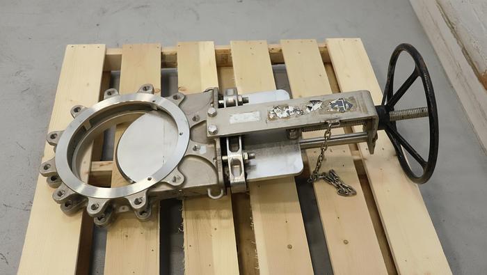 Used Keystone 12" Hand Operated Knife Gate Valve #45926