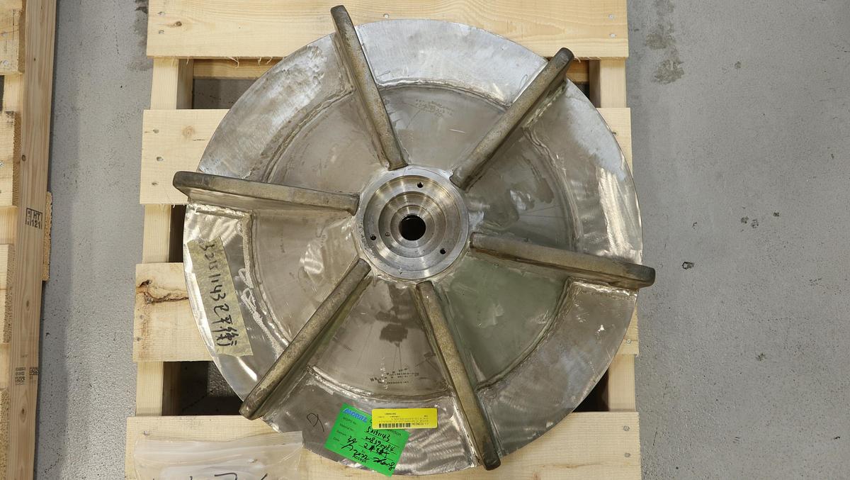 Unused Andritz DP350-650 Detrashing Pump 6-Vane Impeller #47167