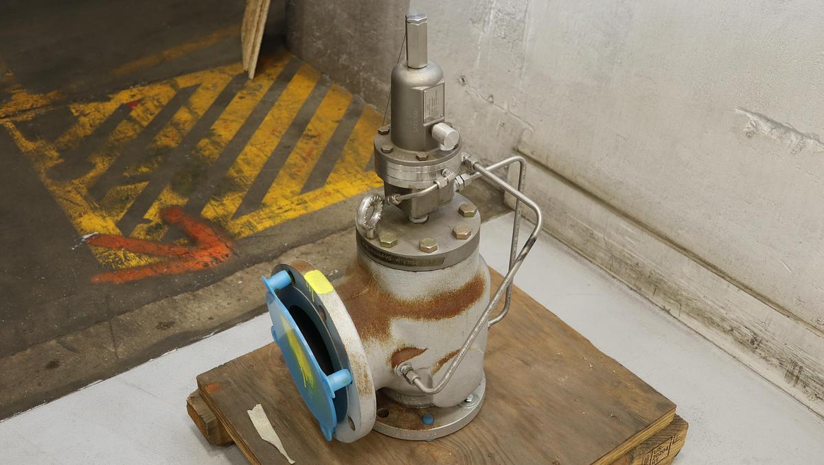 Used Anderson Greenwood 56605-46/S1 4x6 Pilot Operated Safety Relief Valve #46552