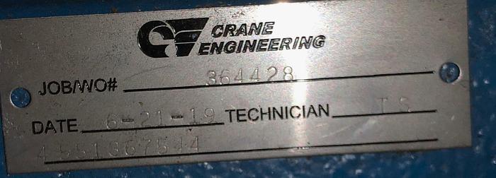 Refurbished Gould's 3175S Power End #45813