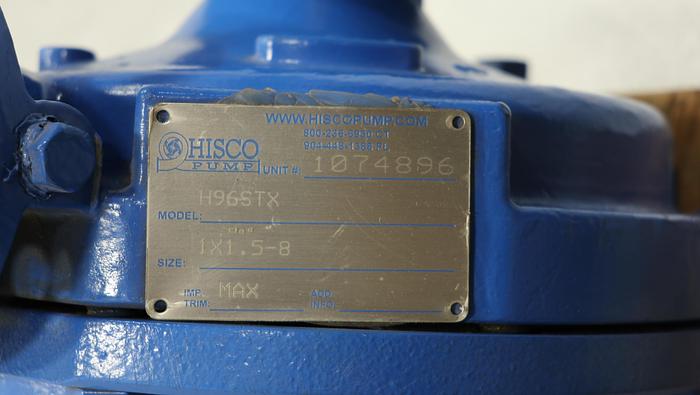 Refurbished Goulds 3196 1x1.5x8 Pump #45112