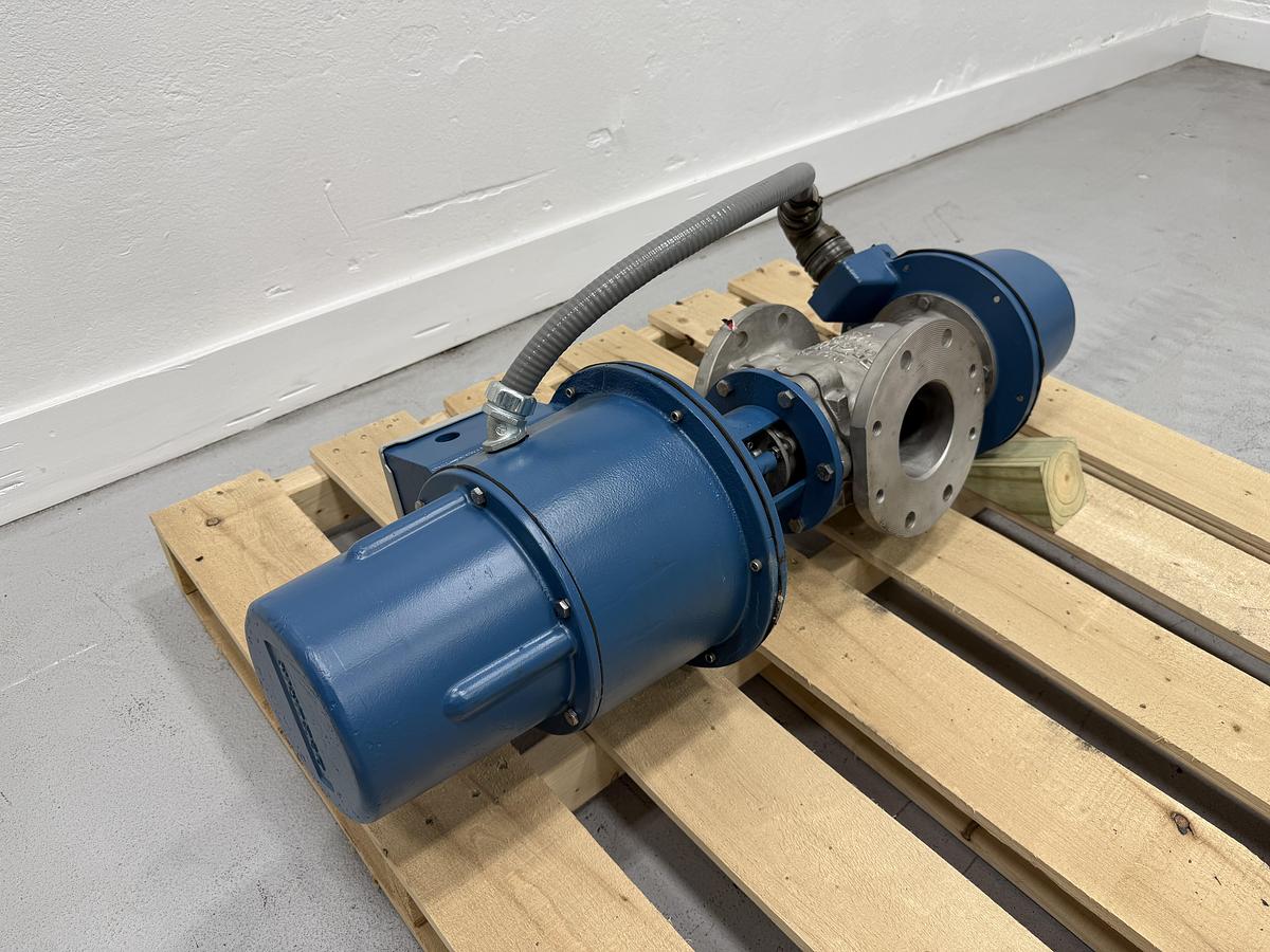 Unused Dezurik 4" Electronic Basis Weight Valve #46870