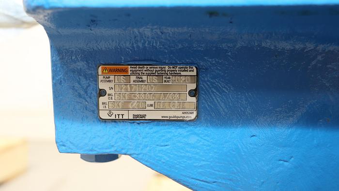 Unused Goulds 3410 2x3x11 Split Case Pump #45069