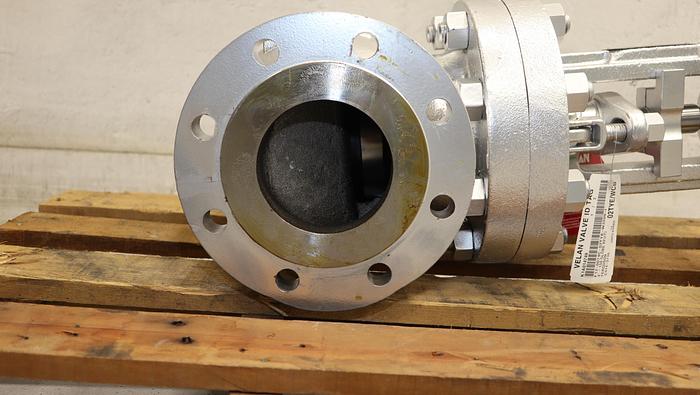 Unused Velan 4" Hand Operated Outside Stem And Yoke Valve #45736