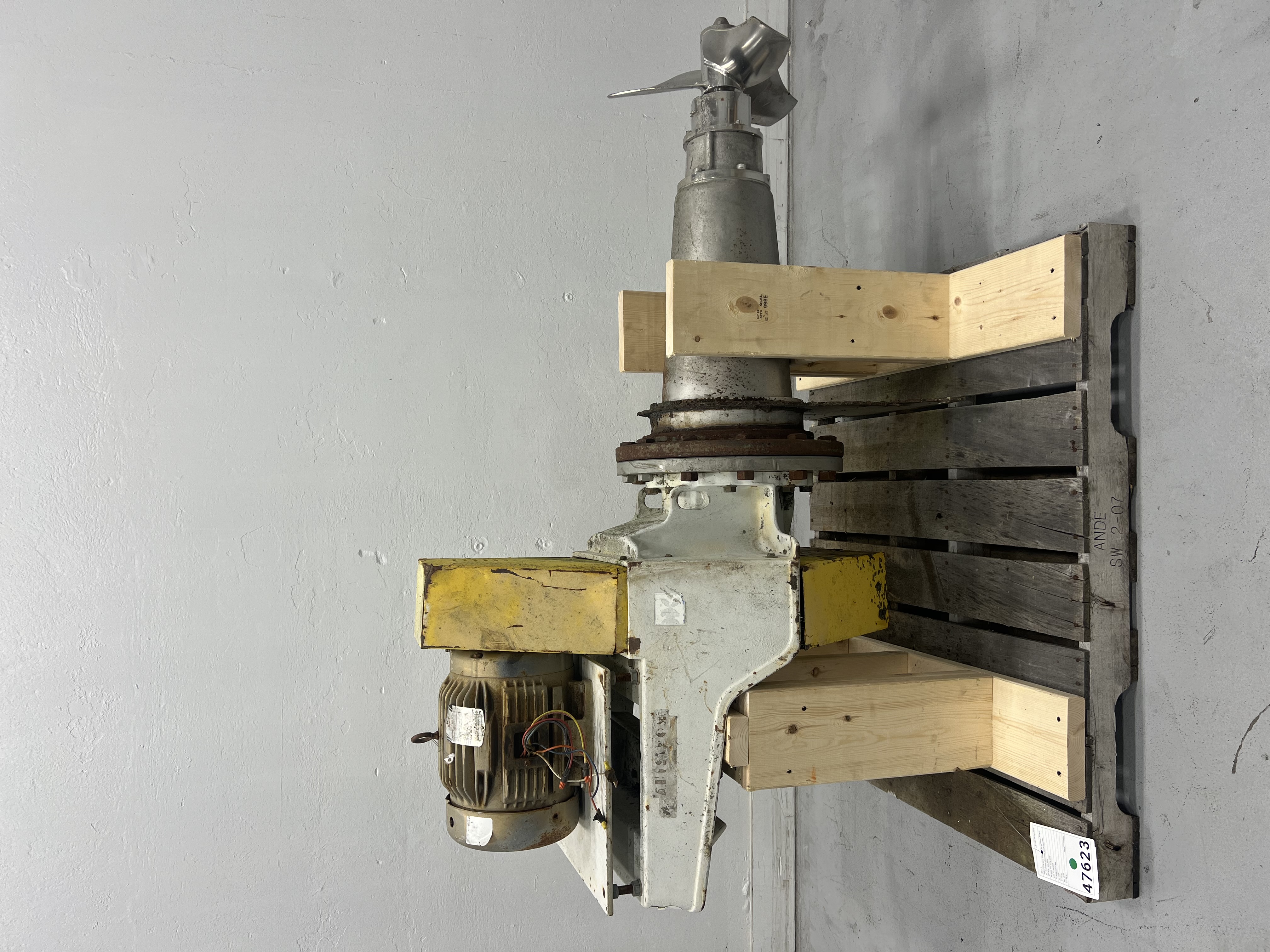 Used Sulzer STB-20.5 Side Mount Agitator, #47623