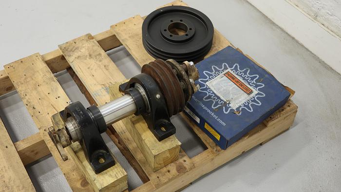 Used Bird JS24 Vibrating Screen Flexible Coupling Drive Assembly #45487