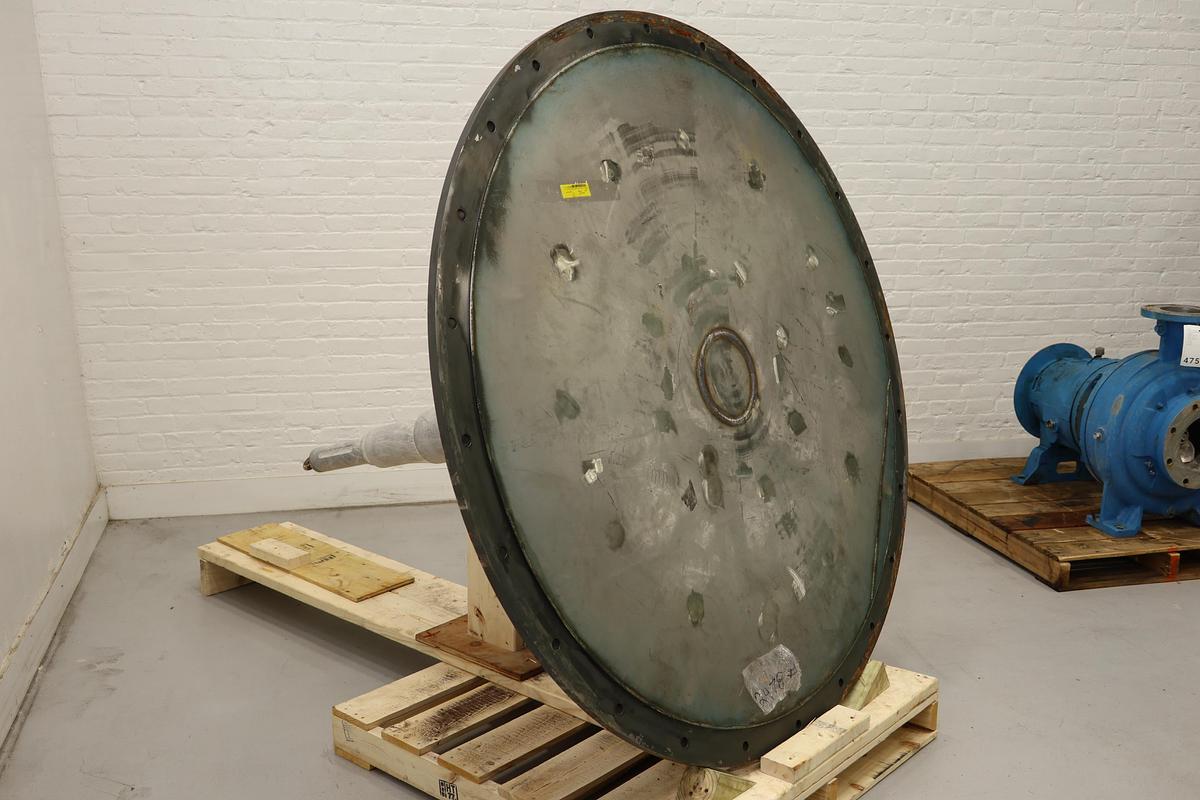 Used Voith STR5F Horizontal Drum Screen Flange #47563