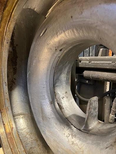 Used Sulzer APP44-200 Pump, 8x10x15, Open Impeller, 5 Vane Impeller #20654