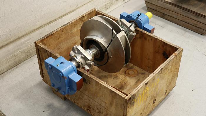 Used Goulds 3410S 4x6x11 Pump Rotating Assembly #46504
