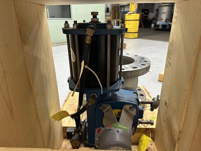 Used Dezurik VPB 12" Air Operated Vee Ball Valve #46430