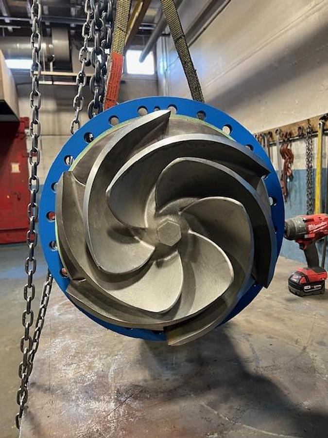 Used Goulds 3196 8x10x15G XLT-X Pump #46659