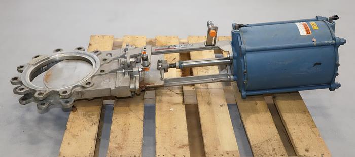 Used Dezurik 12" Air Operated Knife Gate Valve #45896