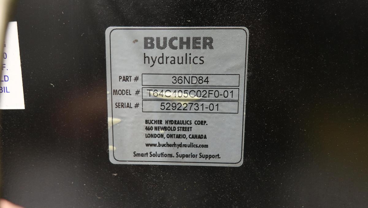 Used Andritz Saturn Monorail Hydraulic Grapple Hoist with SS Trash Tower #46206