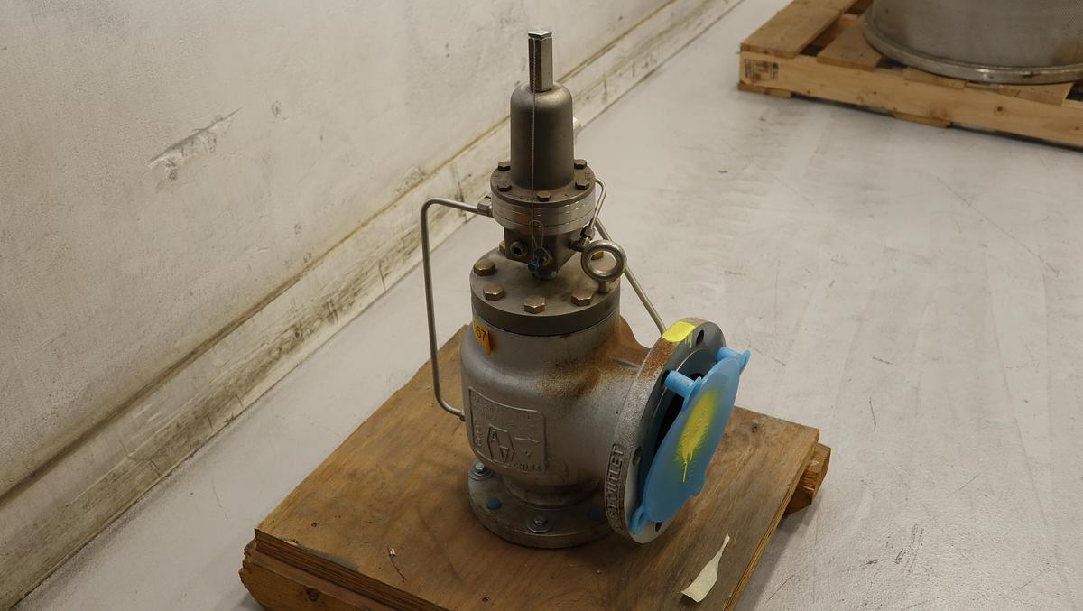 Used Anderson Greenwood 56605-46/S1 4x6 Pilot Operated Safety Relief Valve #46552