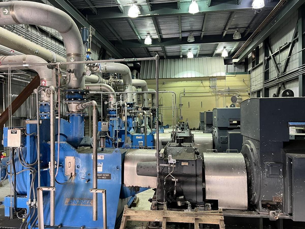 Used Andritz 42-TF-III 42" Twin Flow Refiner #46467